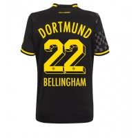 Borussia Dortmund Jude Bellingham #22 Fußballbekleidung Auswärtstrikot Damen 2022-23 Kurzarm
